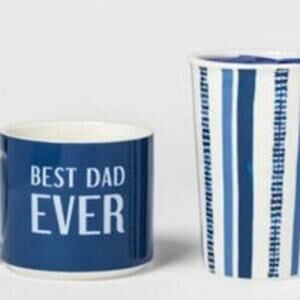 New Threshold Best Dad mug gift set